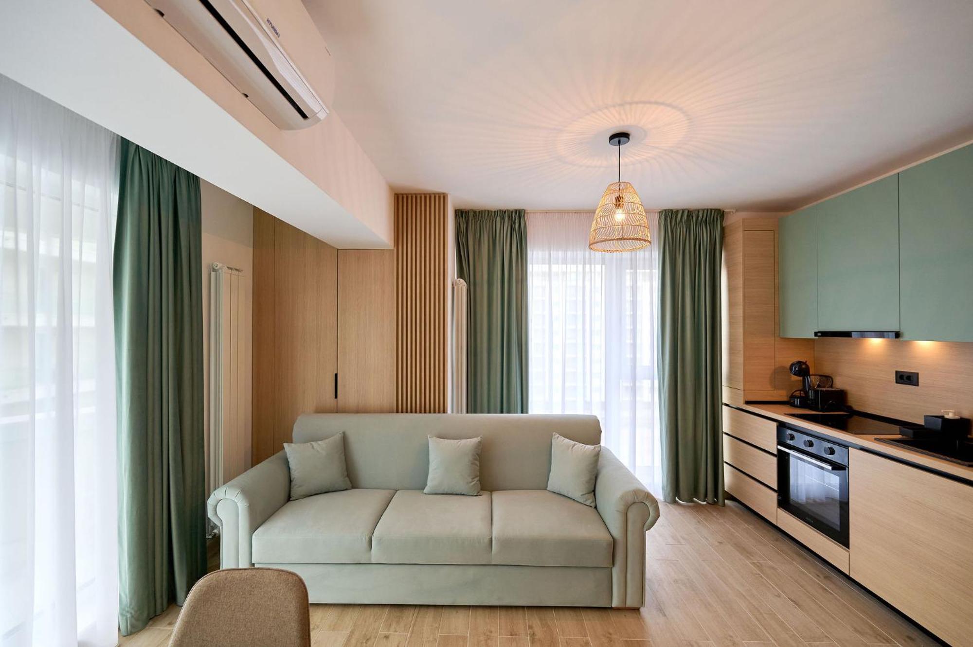 Summer Residence Apartment In Infinity Beach Resort - Parking Mamaia Bagian luar foto